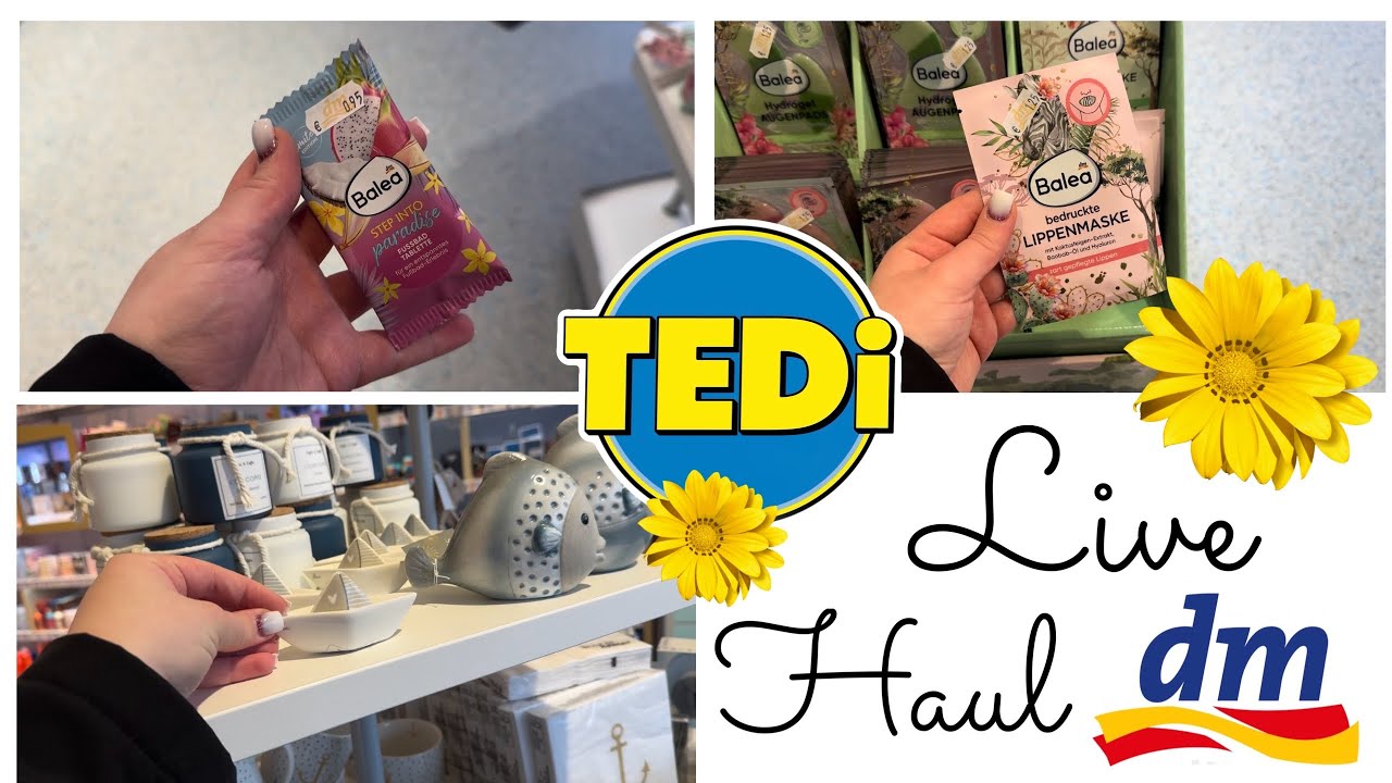 dm & TEDI Live Haul 🛍 // Mai 2024 🌸 // alinaBerry