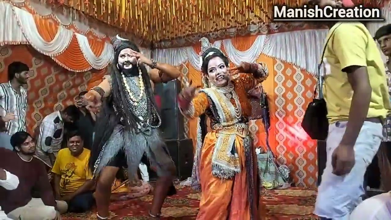 Gaura Bhang Ragad Ke Lade || Shiv Parvati Jhanki || Haryanvi Song || Janmashtami Celebration 2k25 
