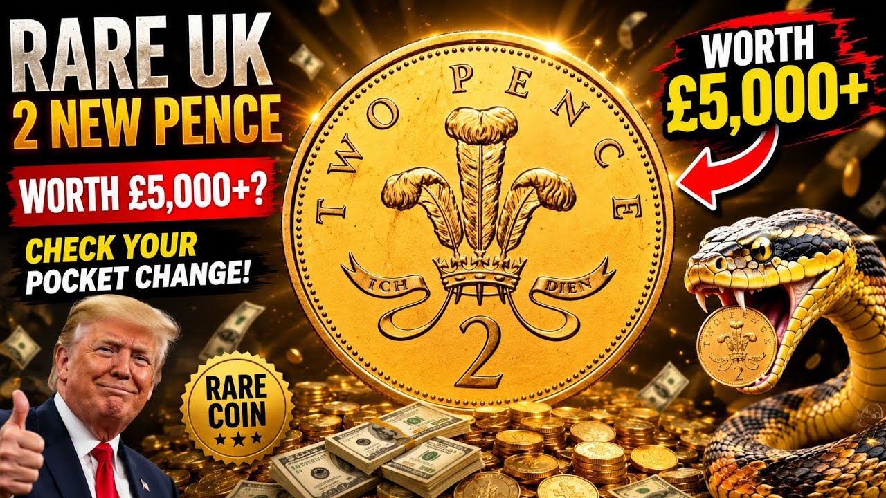 Most Valuable Two Pence Elizabeth II Coin | Rare UK 2P Coins to Look For