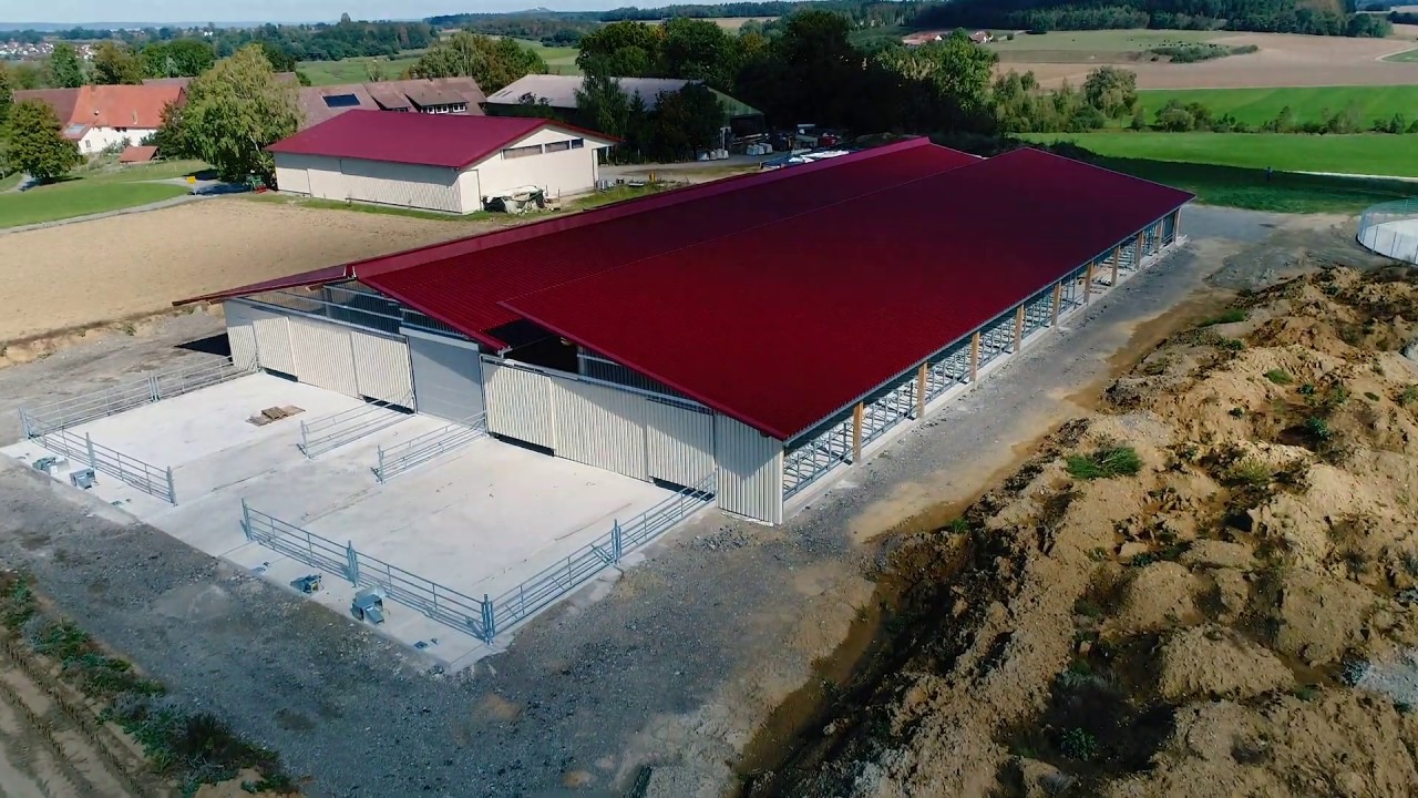 Schwabenhalle Außenklimastall 2018