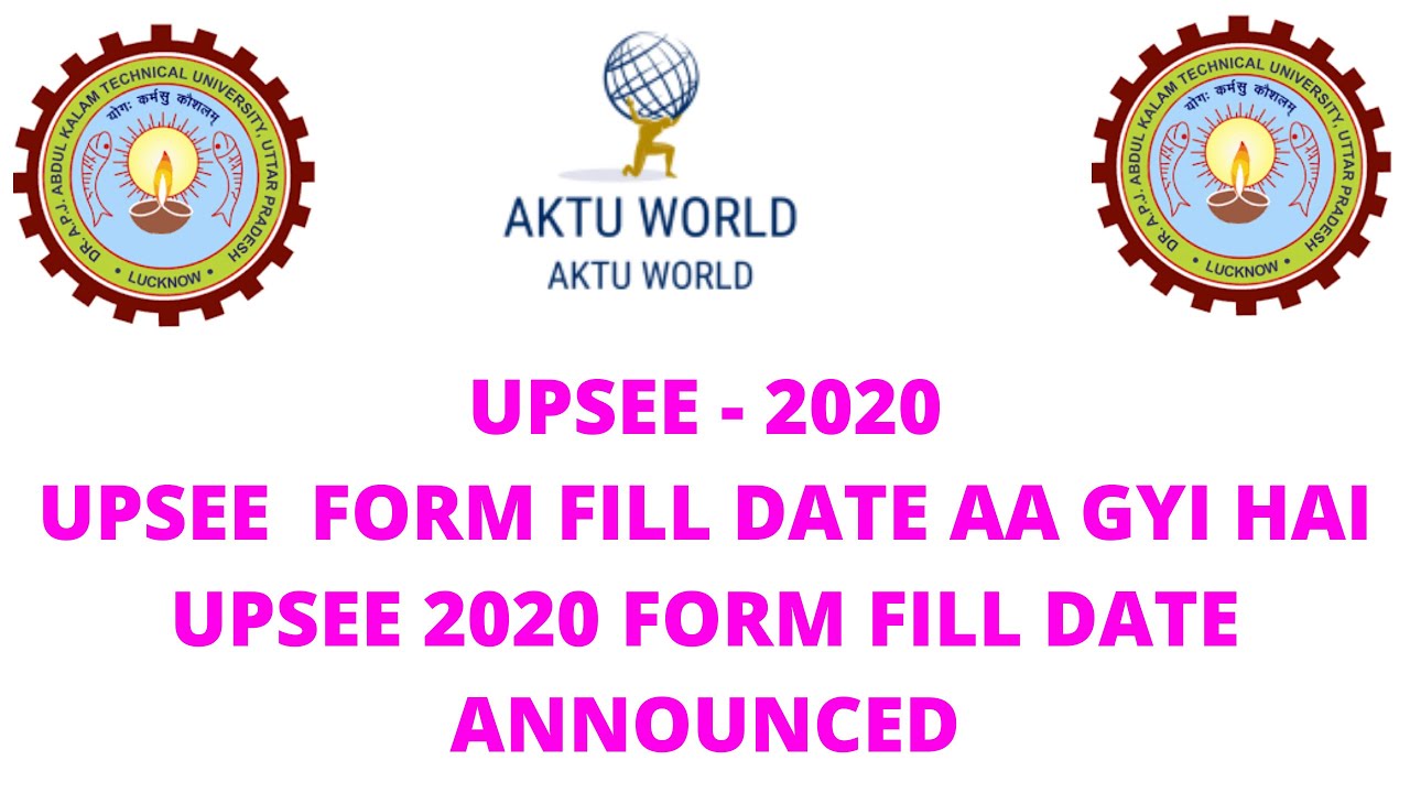 UPSEE -2020 | upsee form filling date announced 2020 | upsee 2020