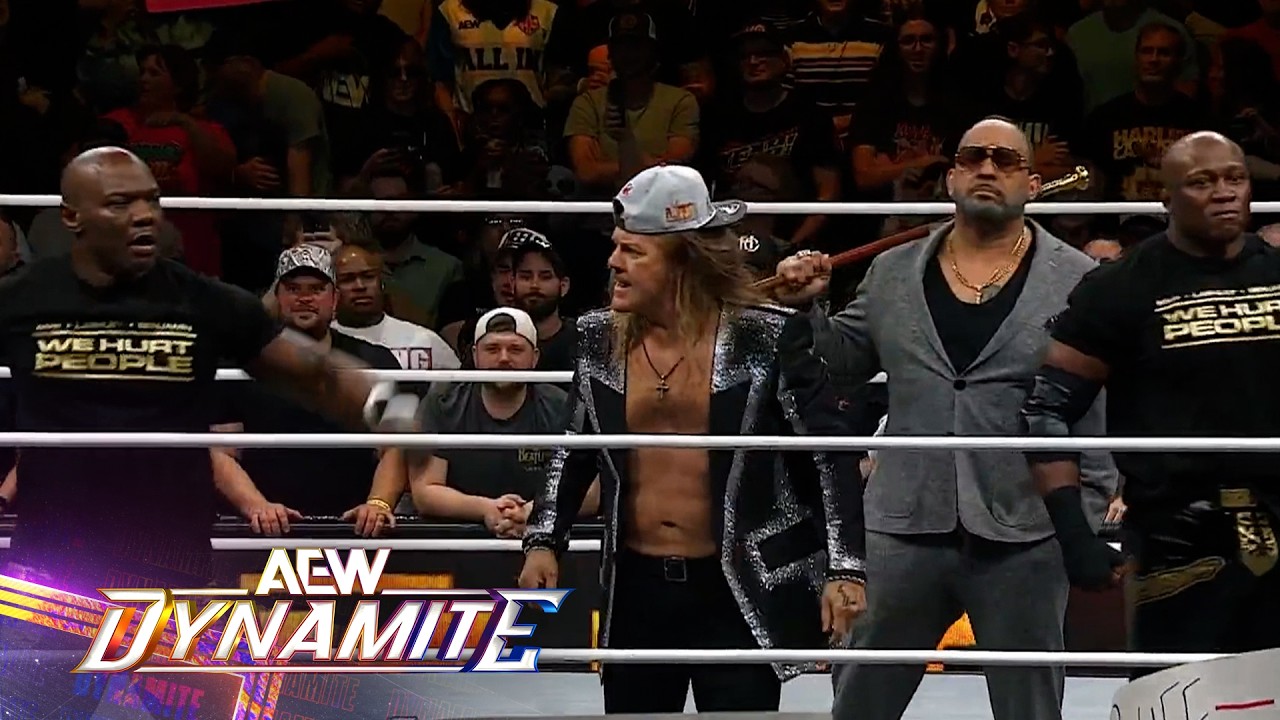Джерико привлекает Hurt Syndicate для STADIUM STAMPEDE на Double or Nothing?! | AEW Dynamite, 06....