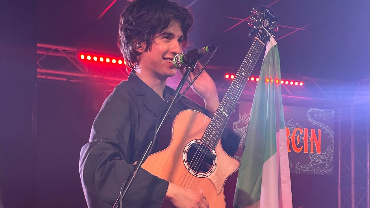 Marcin live in Milan, 13th April 2025: Guitar is Dead, I Killed It, Asturias.