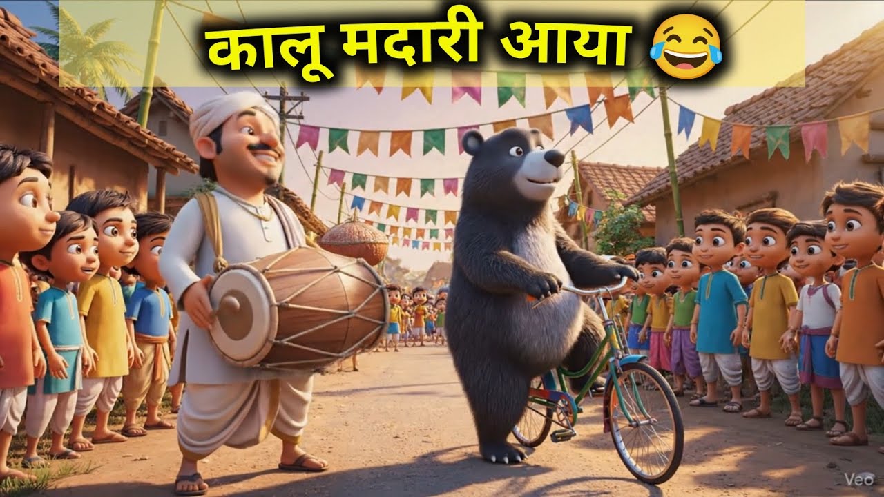 कालू मदारी आया || Hindi Rhymes For Kids || Kalu Madari Aaya || Kids Rhyming song 