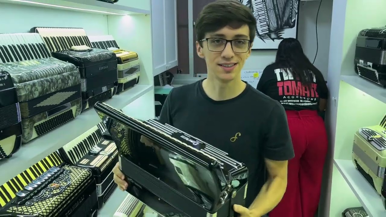 Vamos Sortear um Acordeon Italiano 120 Baixos!