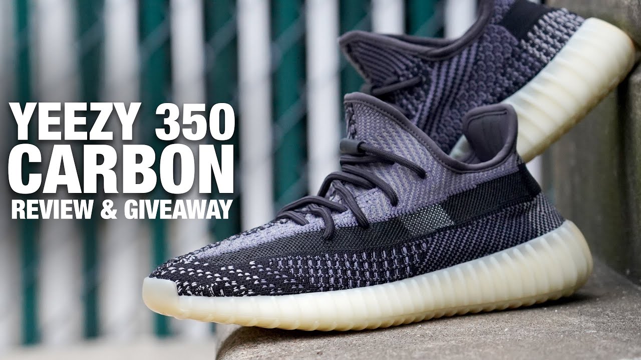 Adidas YEEZY 350 V2 Carbon REVIEW & GIVEAWAY