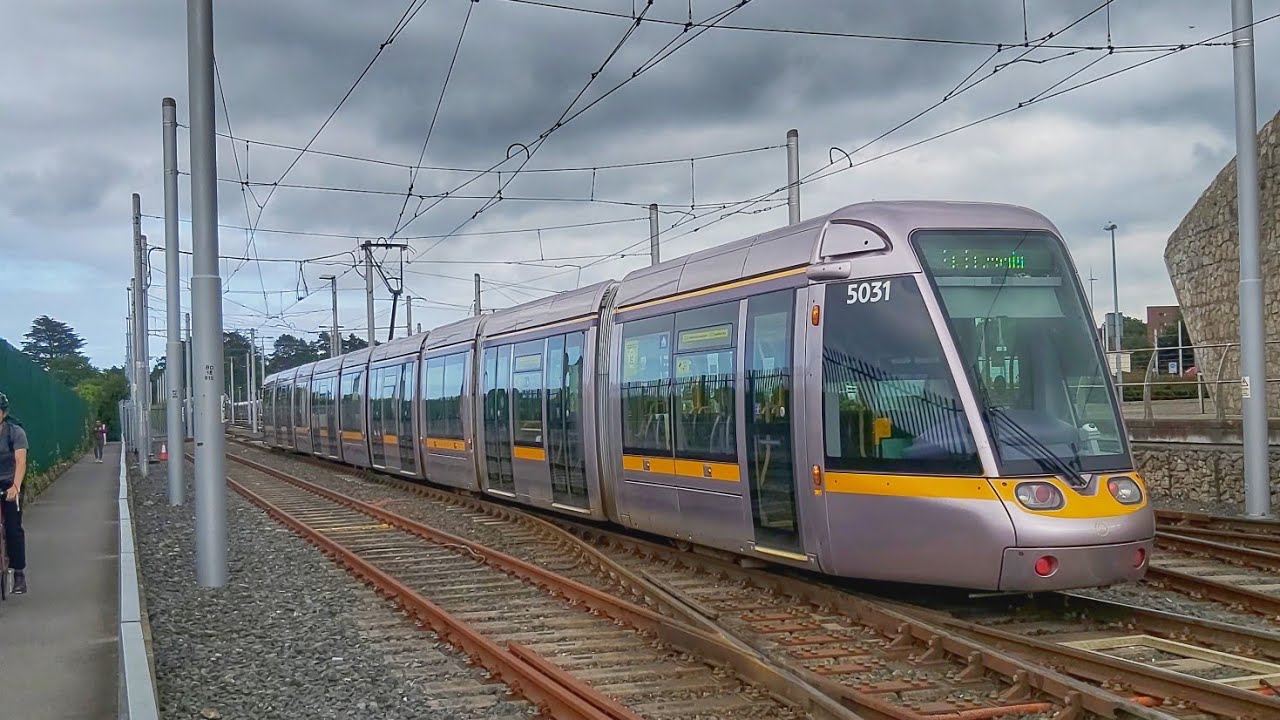 Ride onboard LUAS Tram 5031 from Stillorgan to Windy Arbour