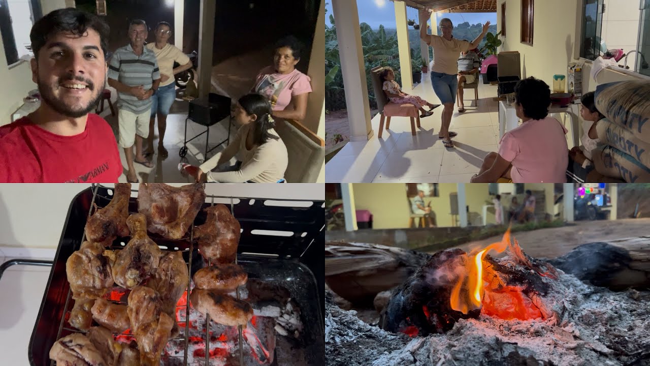 TARDE DE CHURRASCO EM NOSSA CASA !!! 🤩💃🏻