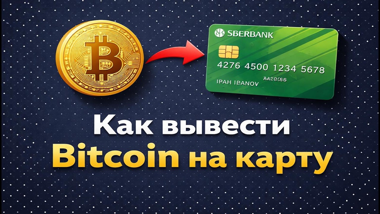 Как Вывести Биткоин На Карту | Как Вывести Bitcoin BTC на карту
