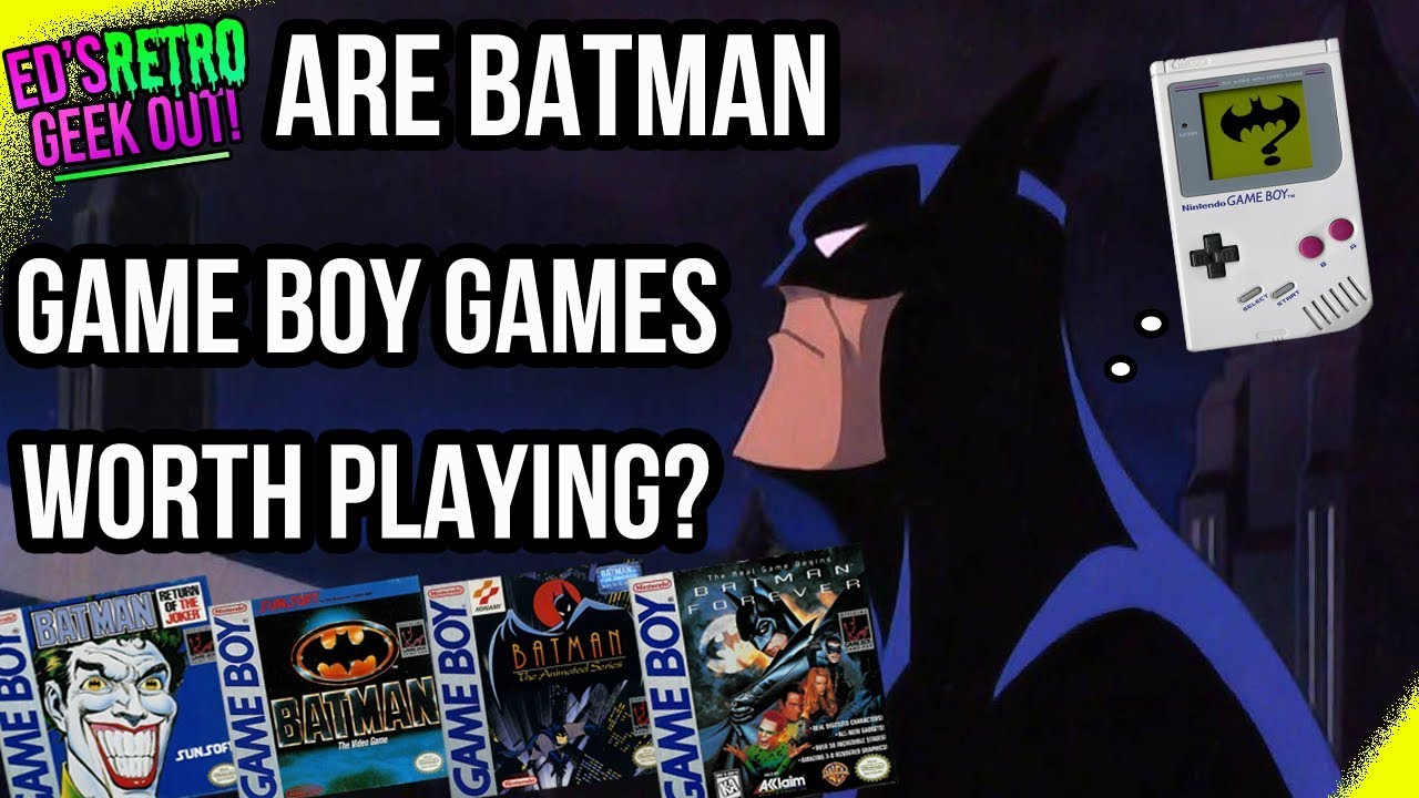 Are Batman Game Boy Games Worth Playing? Game Review