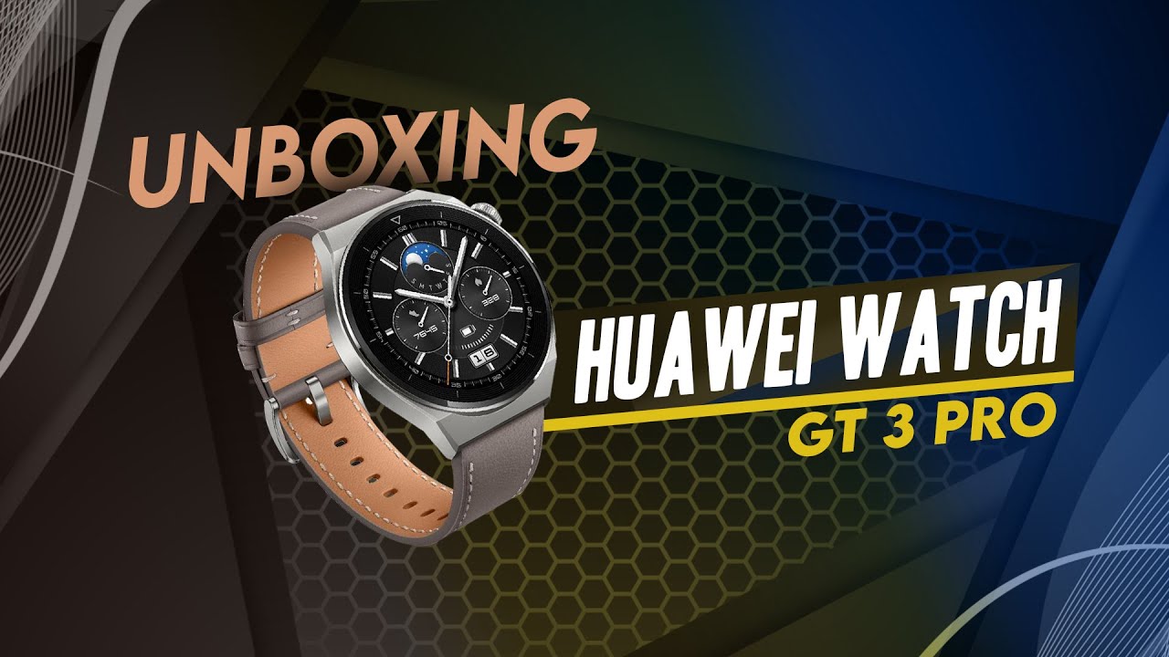 HUAWEI Watch GT 3 Pro Unboxing and Its Specs | MICHAEL MORENO