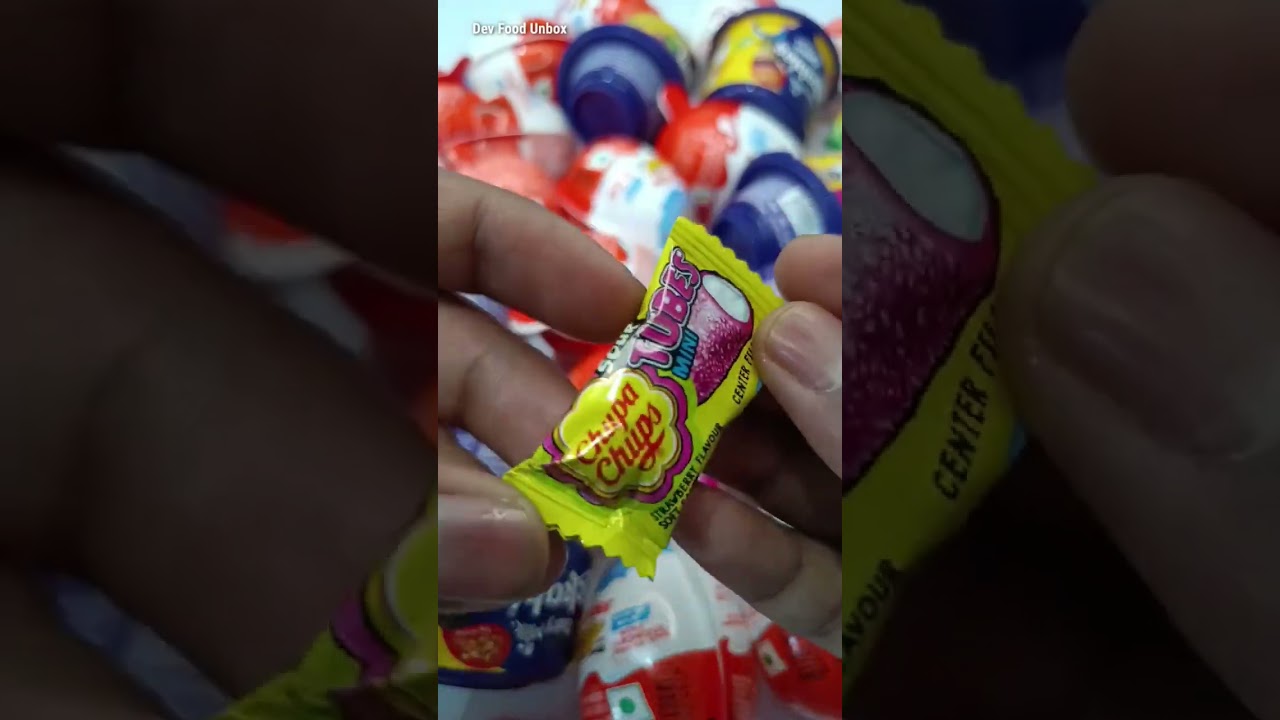 Chupa Chups Mini Tubes 😃 #shorts #candy
