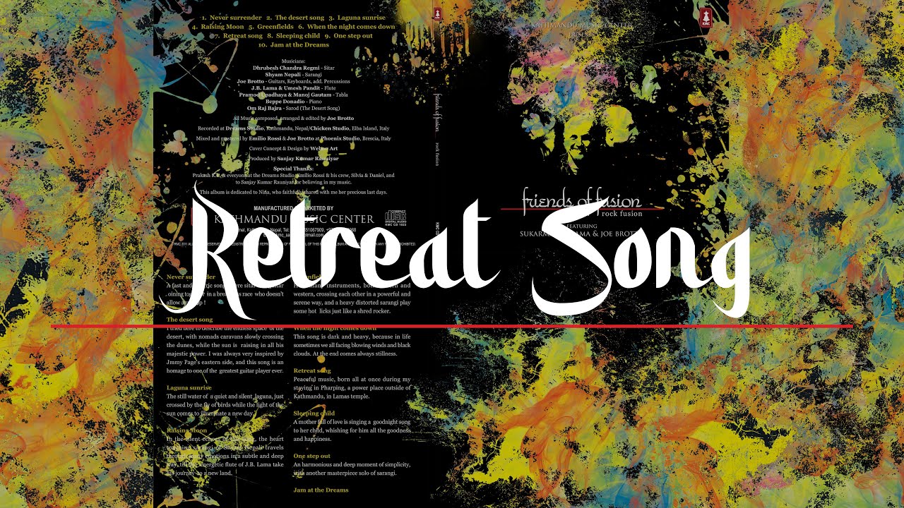 Retreat Song - Friends of Fusion By Sukarma Band  & Joe Brotto
