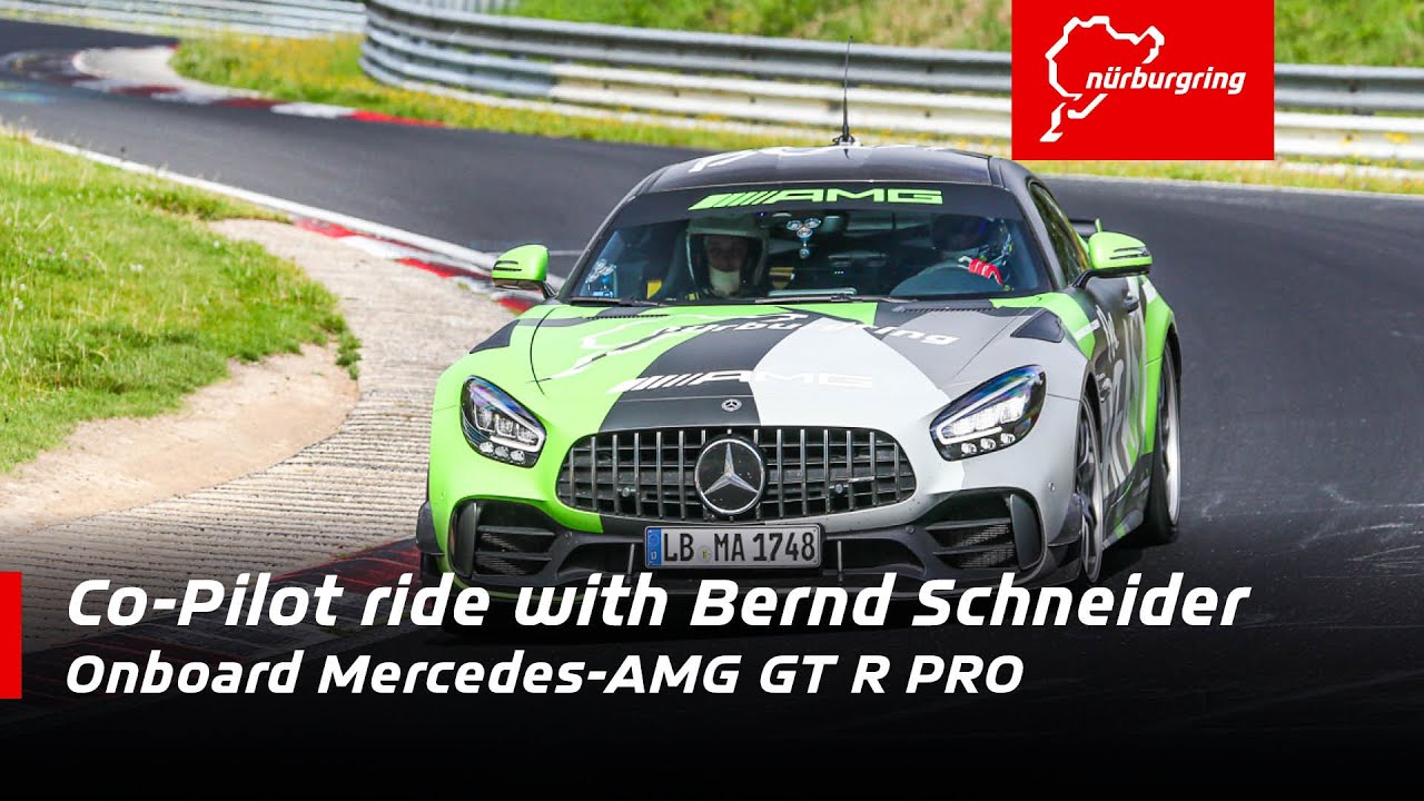 Bernd Schneider drives the Nordschleife | official Co-Pilot lap | Mercedes-AMG GT R PRO