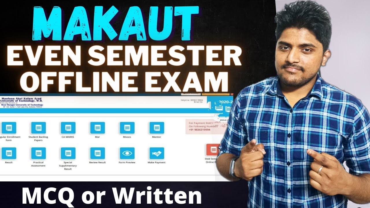 MAKAUT Even Semester 2022 Offline? | Online or Offline MCQ| Vivek Agarwal