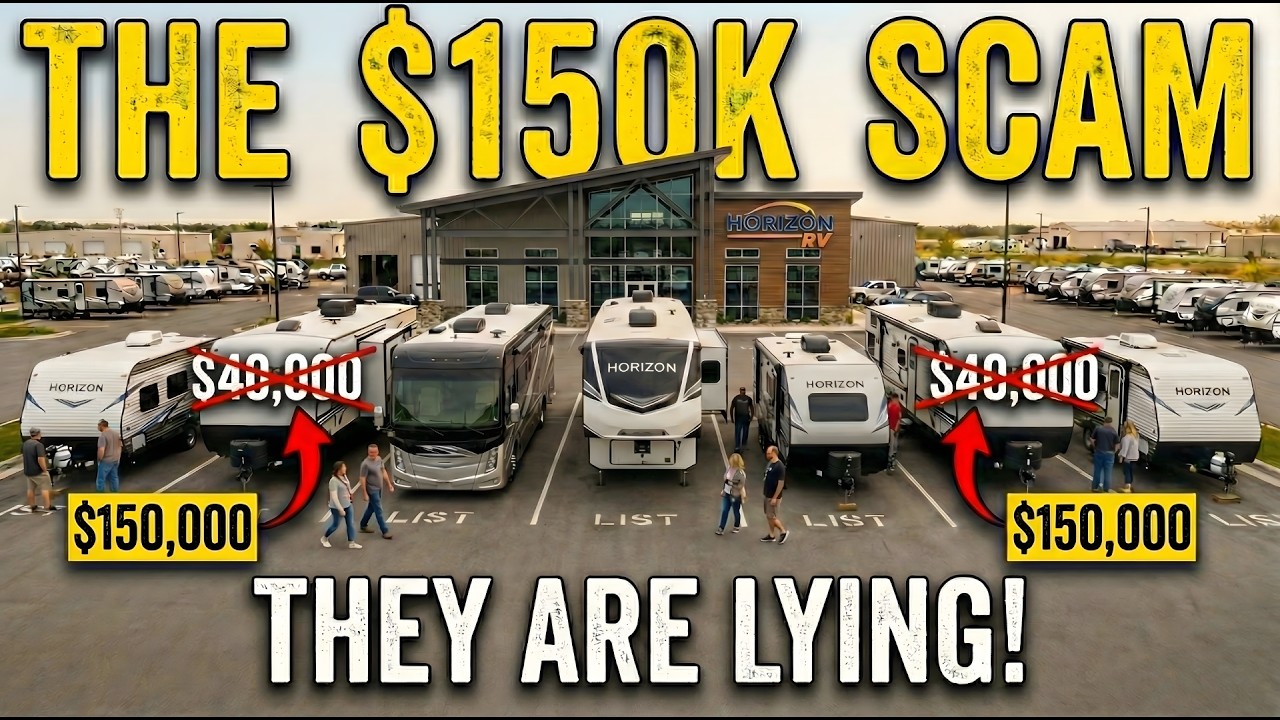 HOW They're Selling You $40K RVs For $150K (The Dealer Markup SCAM!)