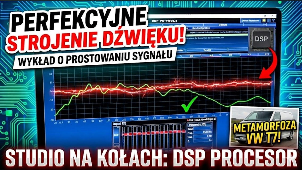 #324 Coobcio & Basia &mdash; Студия на колесах! Звуковая метаморфоза VW Transporter T7 с процессором DSP