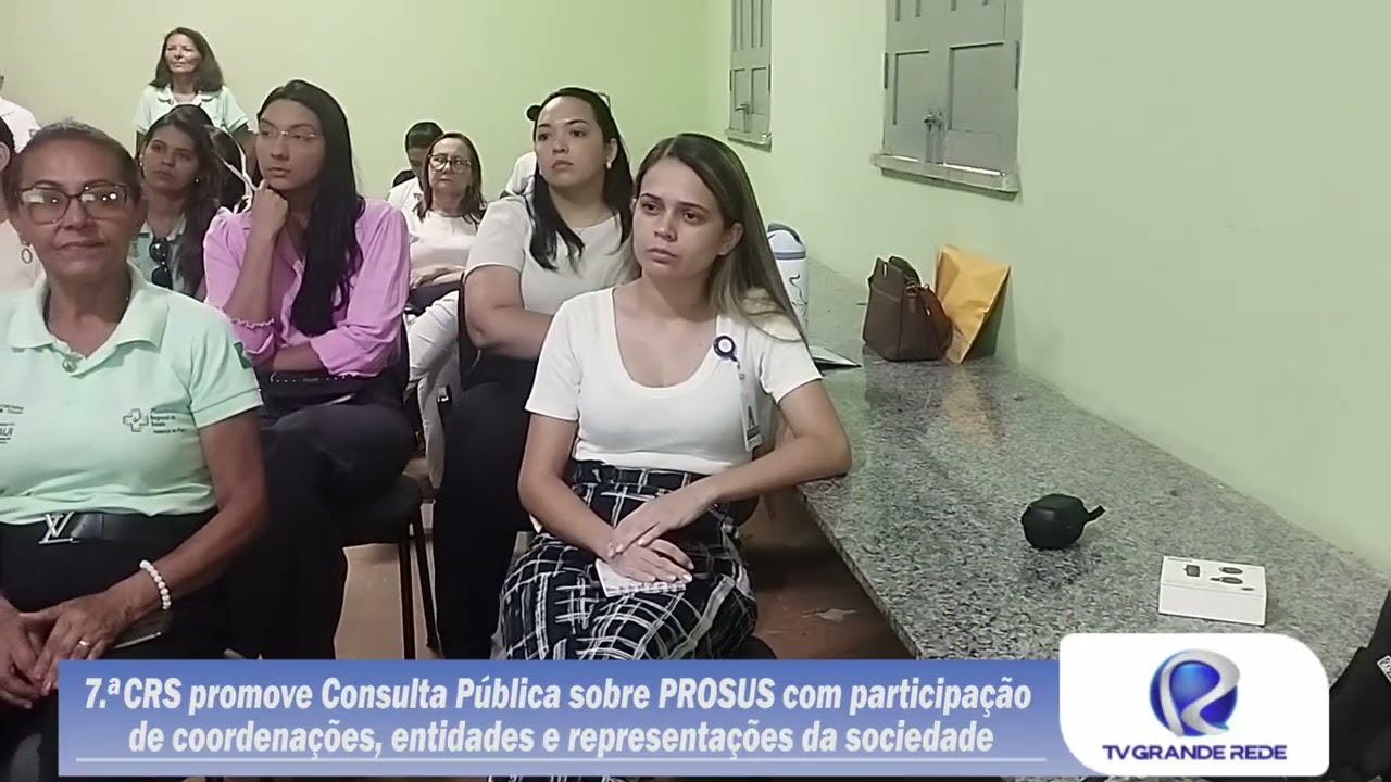 7a. CRS PROMOVE CONSULTA PÚBLICA SOBRE PROSUS COM PARTICIPAÇÃO DE COORDENAÇÕES