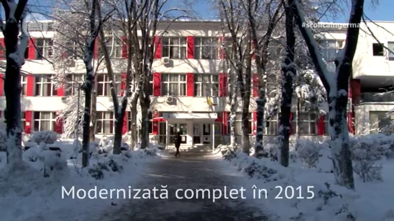 Scoli ca in Germania! Liceul Teoretic Dante Alighieri