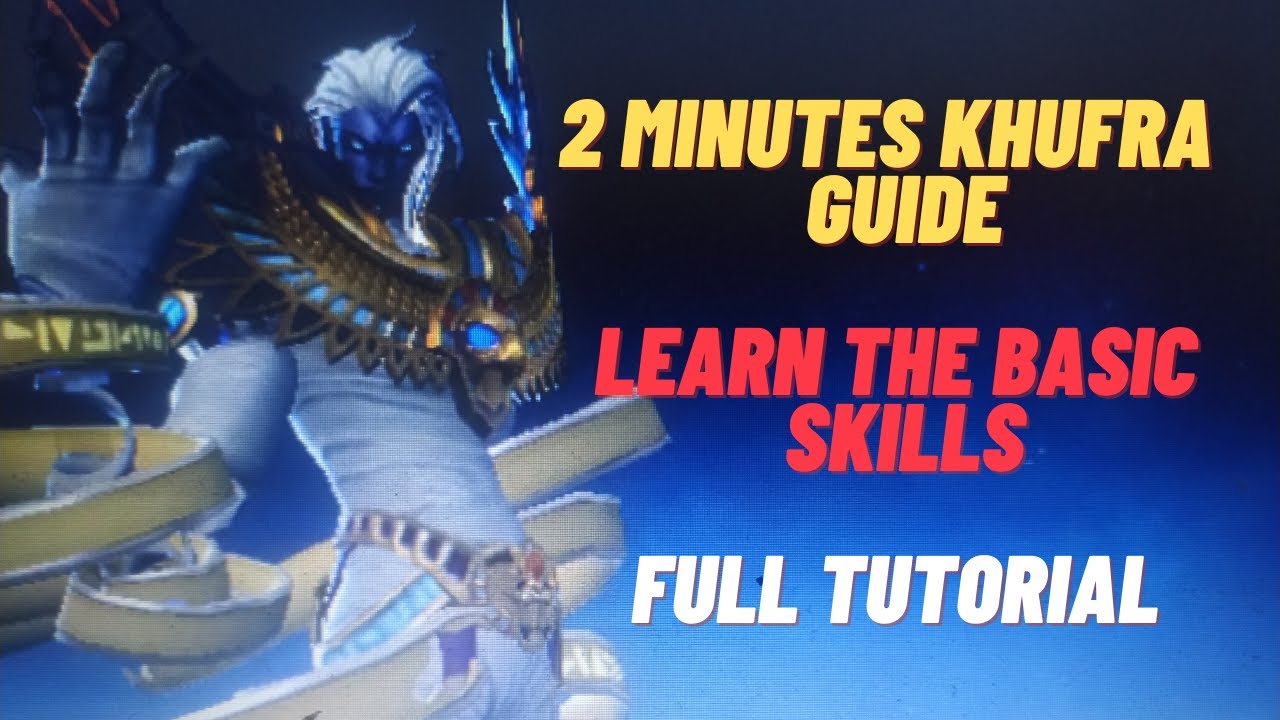Khufra 2 Minutes Guide | How to Use Khufra Properly | Master the Basics | Khufra Skills | MLBB