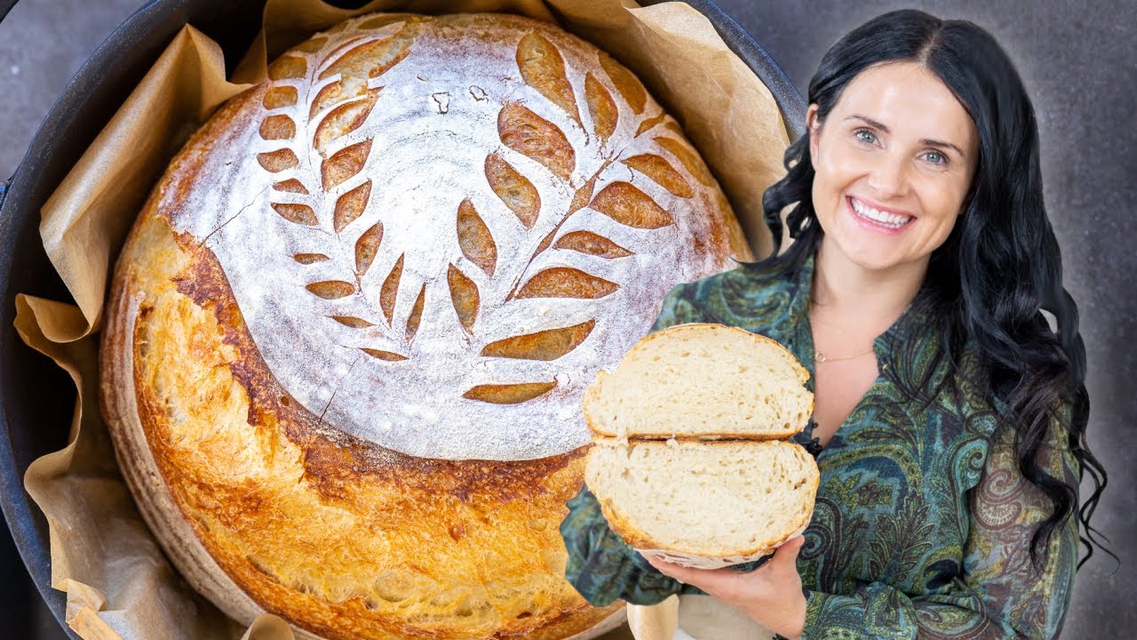 Sourdough Bread Recipe - So EASY