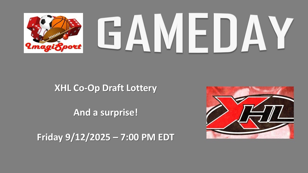 XHL Co-Op Draft Lottery