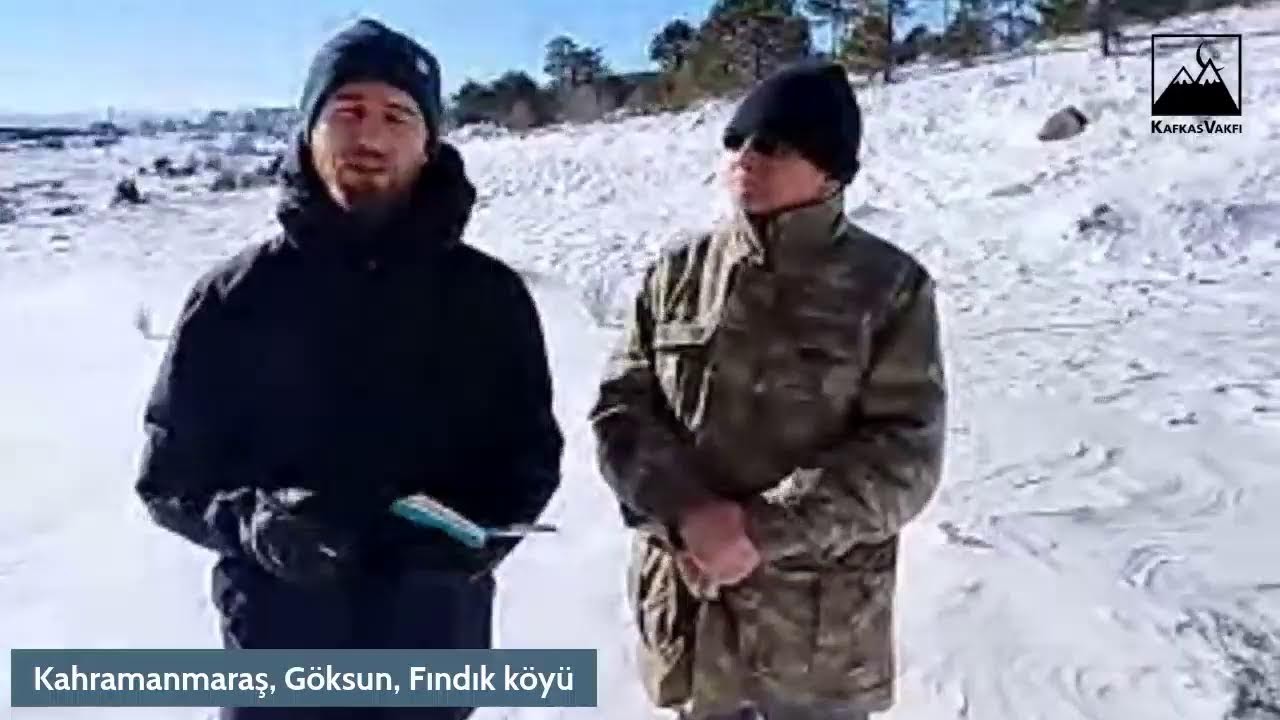 Deprem Bölgesi - Kahramanmaraş, Göksun, Fındık Köyü