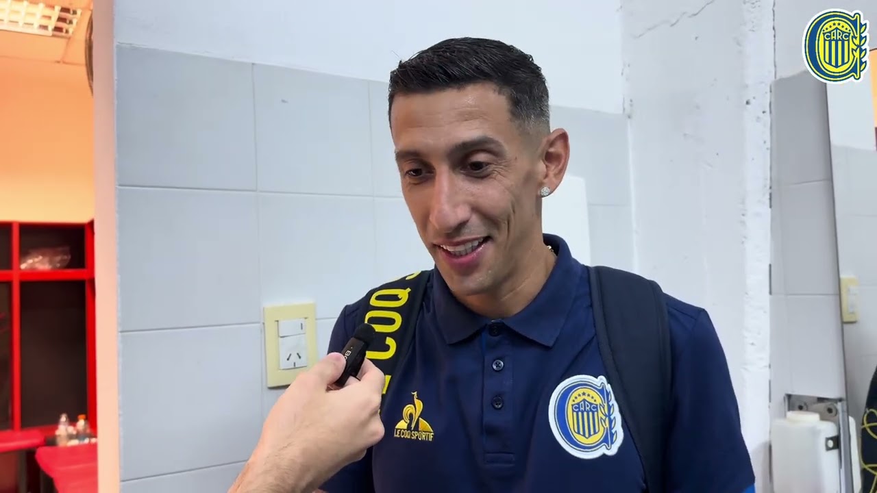 Angelito luego de la victoria ante Newell’s