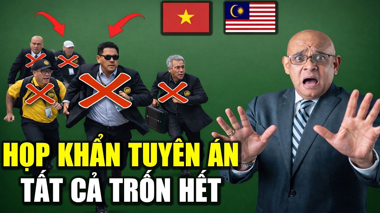 🔴Sáng 15/3: Lệnh Họp Khẩn Tuyên Án, Quan Chức MALAY Trốn Hết Sạch