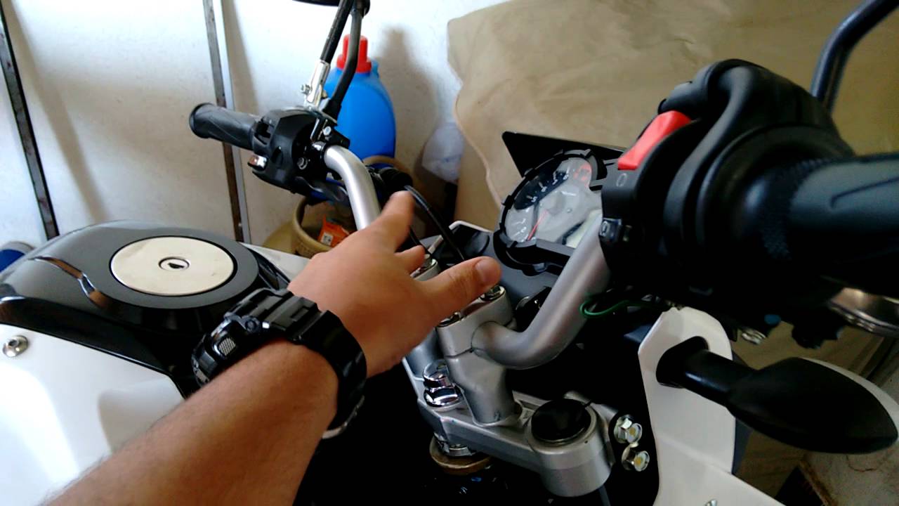 Regulagem de guidão da XTZ CROSSER 150.