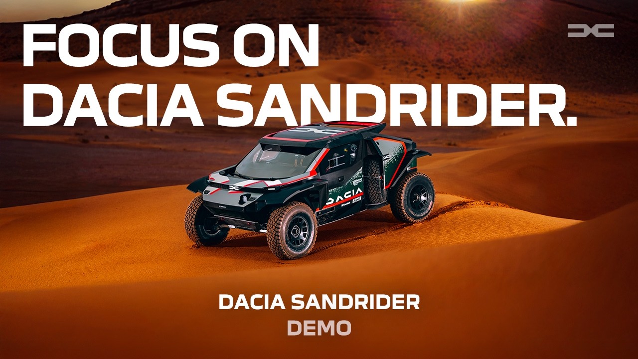 Everything about the Dacia Sandrider for Dakar 2025