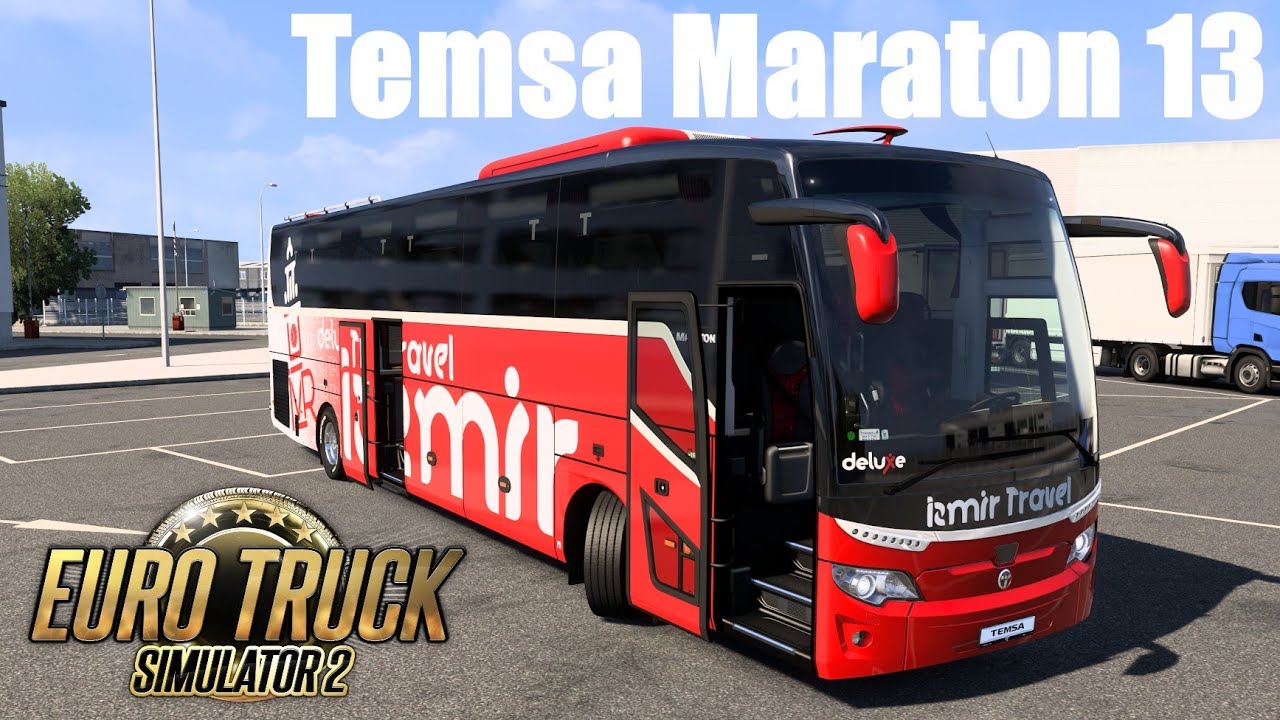 Euro Truck Simulator 2 Mods - Temsa Maraton 13 VIP 2019-2023 ETS2 v1.57