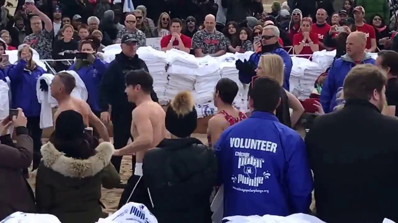 Polar Plunge Dax Sheperd Chicago Fire