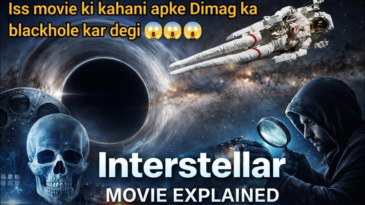 Interstellar Movie Ki Kahani | Black Hole Ka Real Science Hindi Me