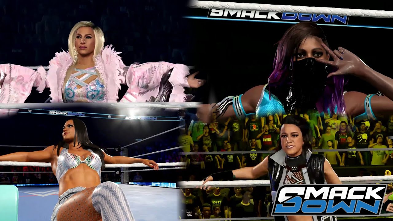 WWE 2K25 SMACKDOWN - FATAL 4 WAY: WINNER FACES TIFFANY STRATTON FOR US WOMEN’S TITLE