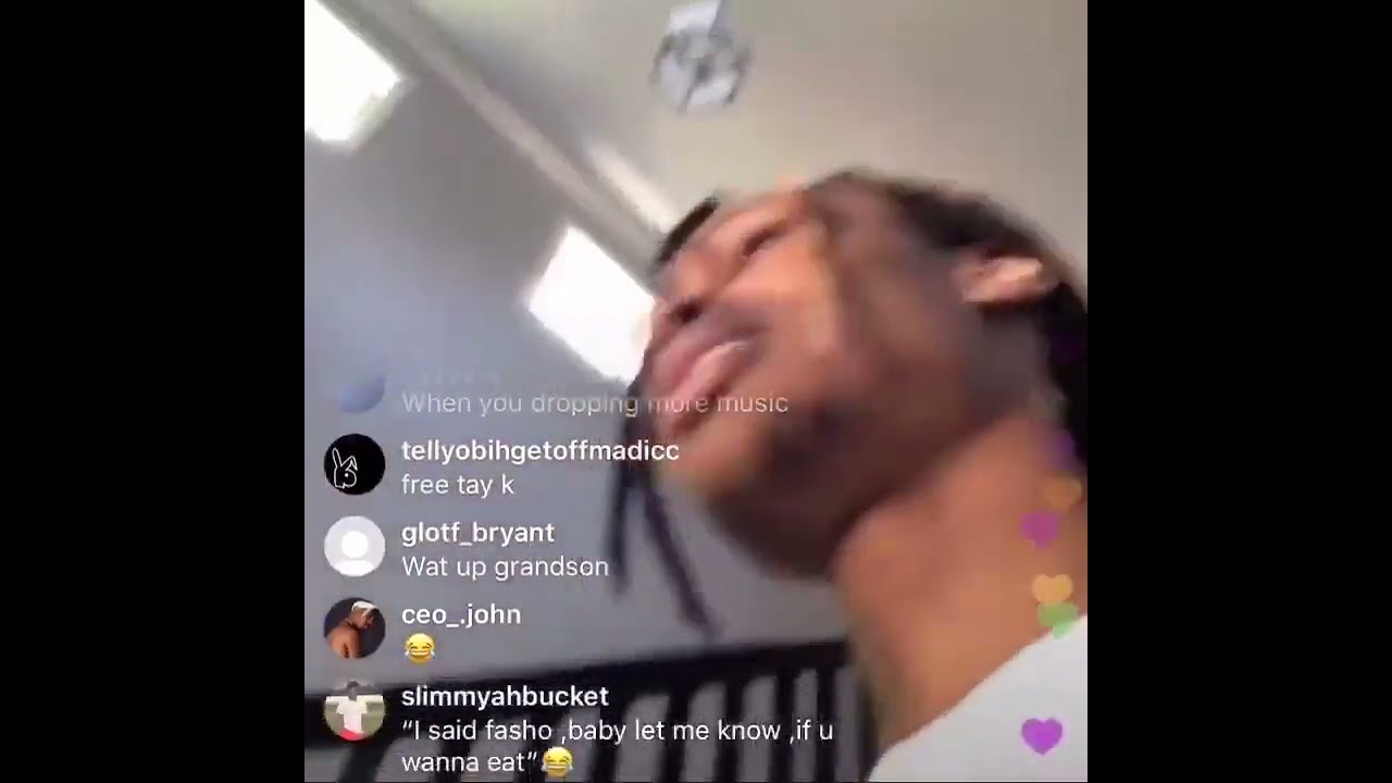 Asian and Von Instagram live clip