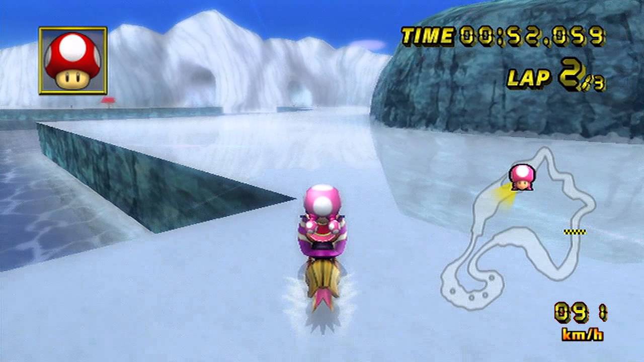 [MKW] N64 Sherbet Land - 2:04.253 - Sωοrd (Live)