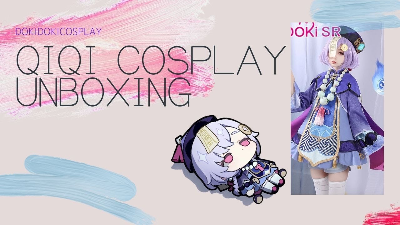 Genshin Impact: Qiqi cosplay unboxing and review || DokiDokiCos