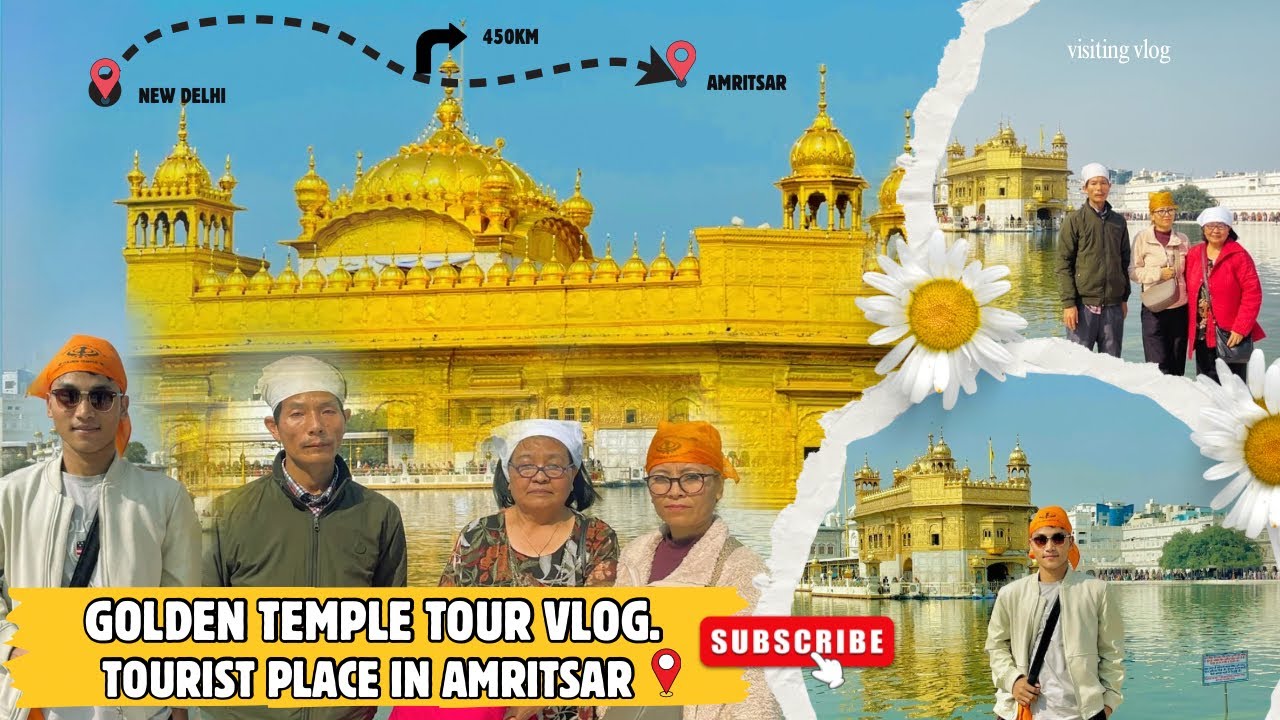 A journey to the Golden Temple Vlog: Finding Inner Peace in Punjab Amritsar”