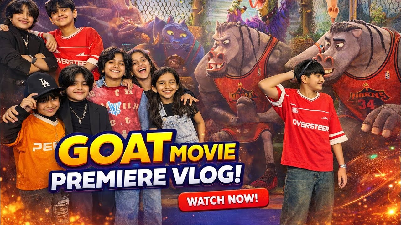 I attended a movie premier for an animated inspiring movie🤩❤️