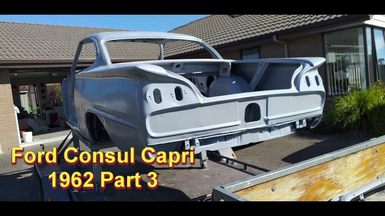 Ford Consul Capri 1962 Part 3 Restoration