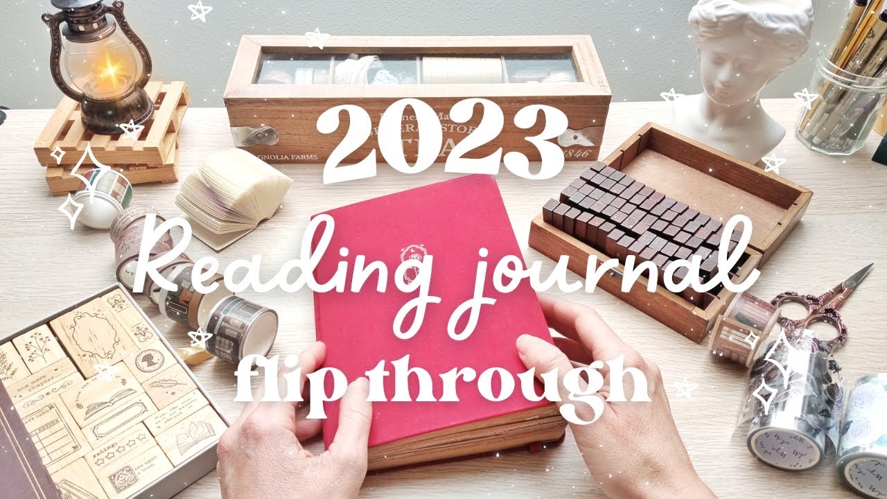 📖 2023 Reading Journal Flip Through