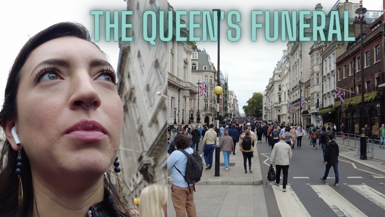 VLOG: Queen's funeral @ Hyde Park