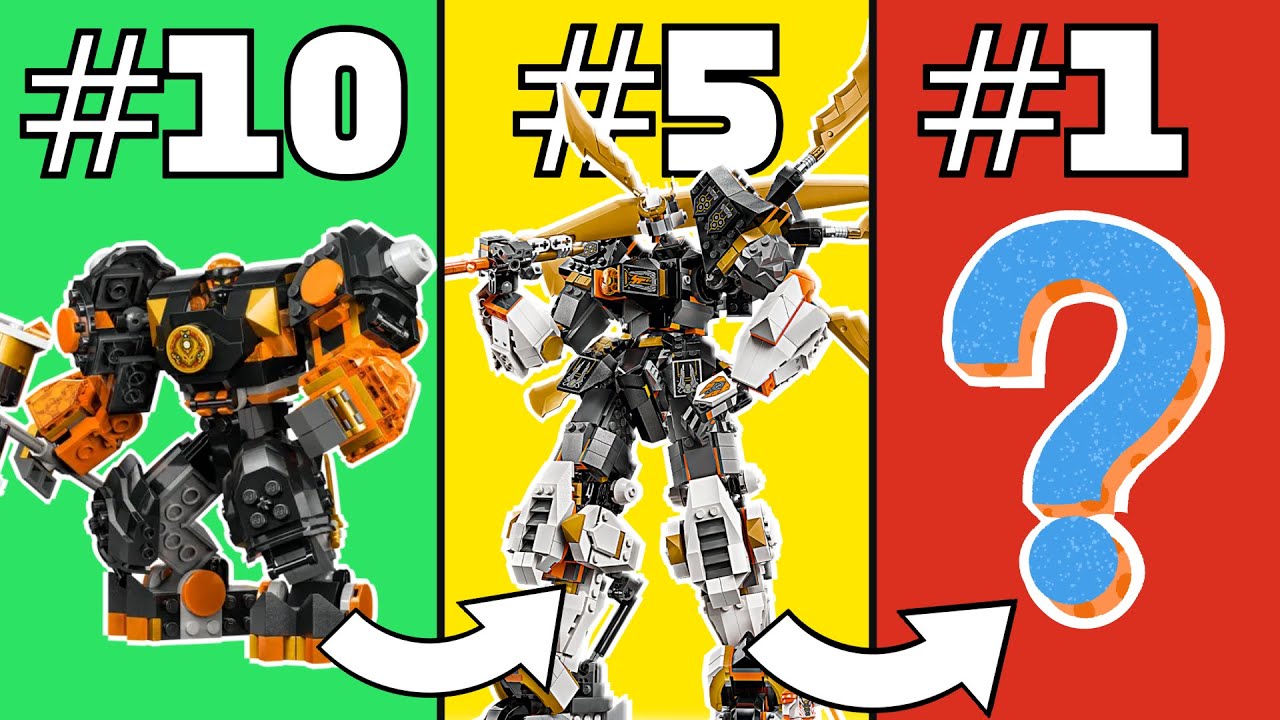 Ranking EVERY Ninjago COLE SET!