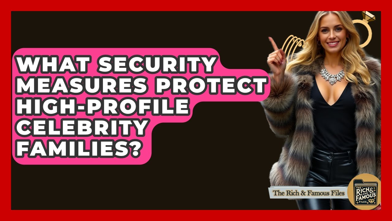 What Security Measures Protect High-profile Celebrity Families? - The Rich And Famous Files