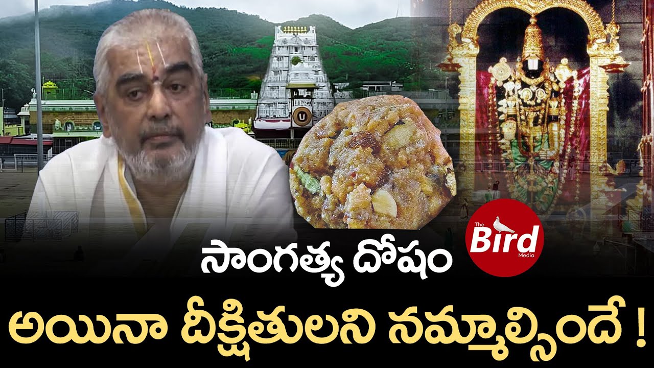 సాంగత్య దోషం.. అయినా దీక్షితులని నమ్మాల్సిందే ! | Tirumala Laddu Controversy | Bird Media |