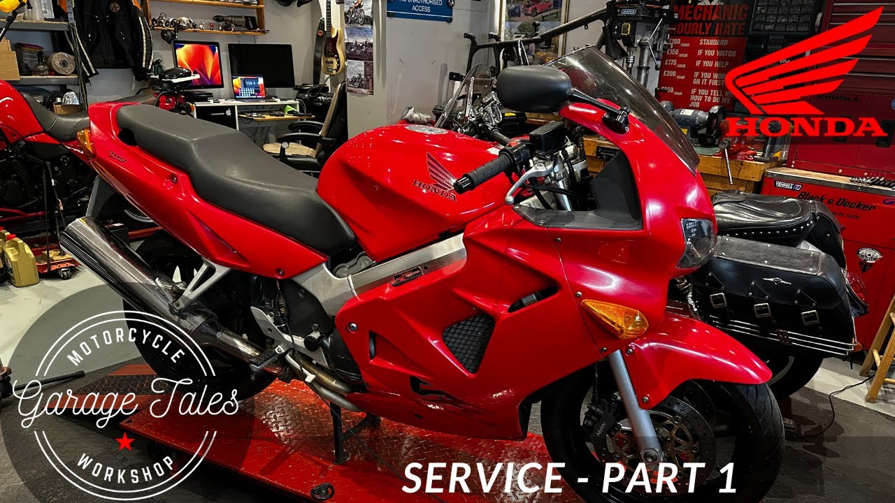 Обслуживание Honda VFR800 — Часть 1