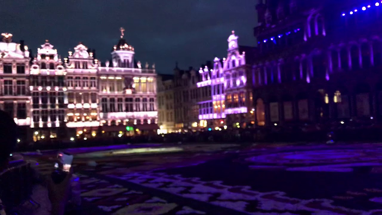 Brussels Belgium - Flower Carpet Show 2018