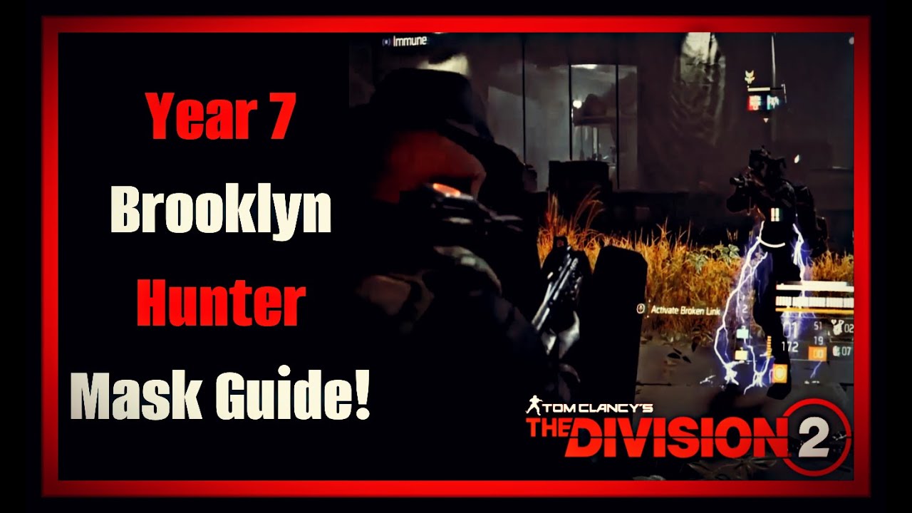 The Division 2 - Year 7 Brooklyn Hunter Mask's Guide!