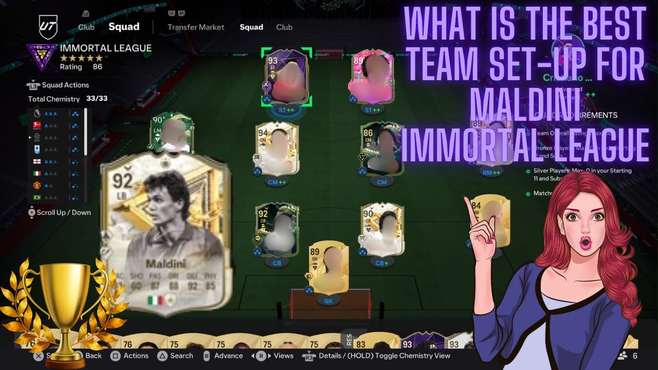 WHAT IS THE BEST TEAM SETUP FOR MALDINI IMMORTALITY LEAGUE!🛡️
